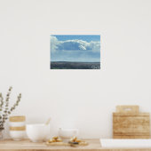 Großes Cloud Poster (Küche)