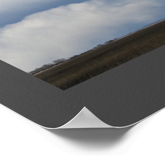 Großes Cloud Poster (Ecke)