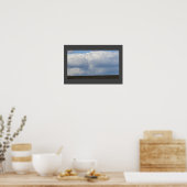 Großes Cloud Poster (Küche)