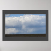 Großes Cloud Poster (Vorne)
