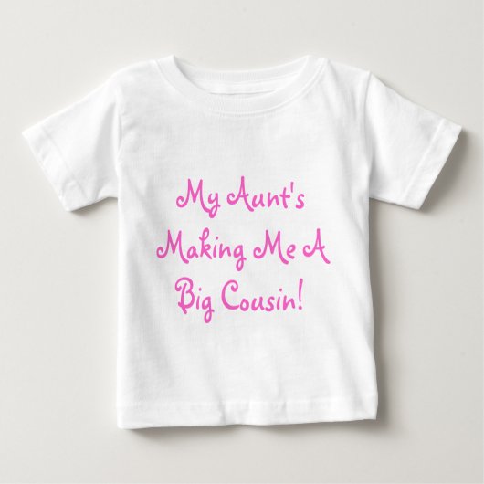 Großes Cousin-T-Shirt Baby T-shirt (Vorderseite)