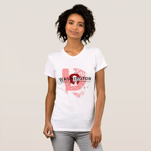 Großes D (Rosa) T-Shirt (Vorne ganz)