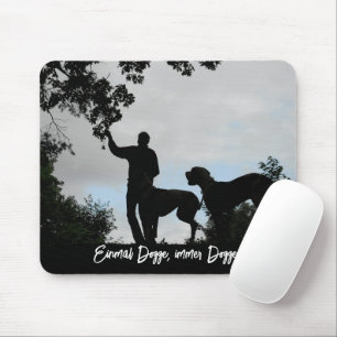 Großes Dane Foto Office Geschenke Mousepad