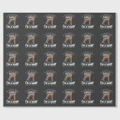 Großes Dane-Geschenk für eine Hundemutter Geschenkpapier (Flach)