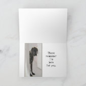 Großes Dane Hund Ihr Verlust ist Ruff Karte (Innenseite)