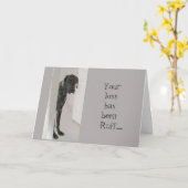 Großes Dane Hund Ihr Verlust ist Ruff Karte (Gelbe Blume)