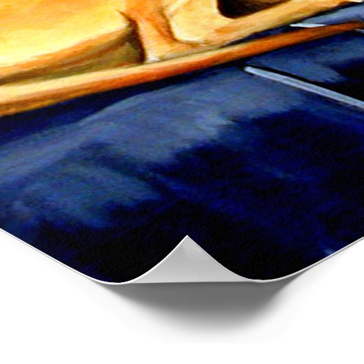 Großes Dane Wall Print Poster (Ecke)