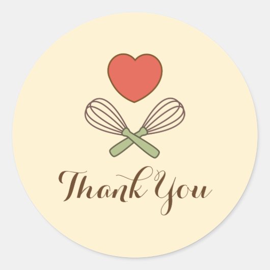 Grosses Dankeschön an das Siegel für das benutzerd Runder Aufkleber (Vorderseite)