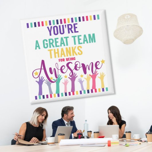 großes Dankeschön für das phantastische Team Magnet