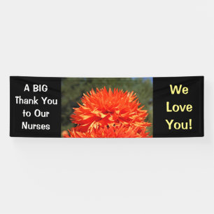 Großes Dankeschön Krankenpfleger Banner Wir lieben