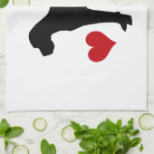 Großes Ding Geschirrtuch (Gefaltet)