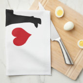 Großes Ding Geschirrtuch (Viertel Falte)