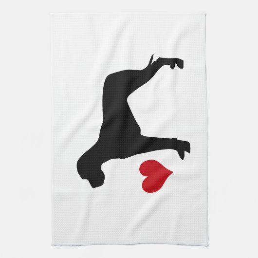 Großes Ding Geschirrtuch (Vertikal)