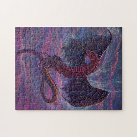 Großes Drachepuzzlespiel Puzzle (Horizontal)