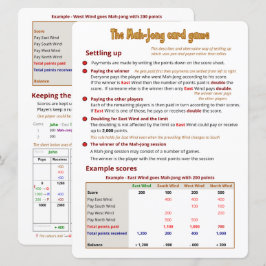 Großes Drucken - Das Kartenspiel - Einstellen Einladung