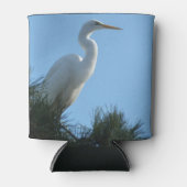 Großes Egret in Sunny Florida Dosenkühler (Vorderseite)