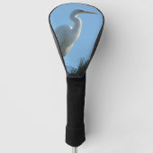 Großes Egret in Sunny Florida Golf Headcover (Vorderseite)