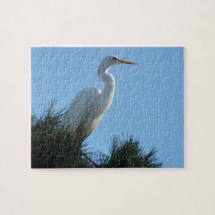Großes Egret in Sunny Florida Puzzle