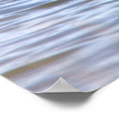 Großes Egret mit Fischplakat Poster (Ecke)