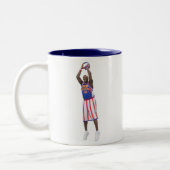 Großes einfaches Lofton Zweifarbige Tasse (Links)