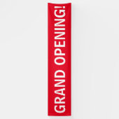 Großes, einfaches rotes Banner (Vertikal)