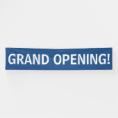 Großes, einfaches, weißes Banner (Horizontal)