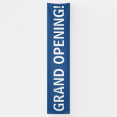 Großes, einfaches, weißes Banner (Vertikal)