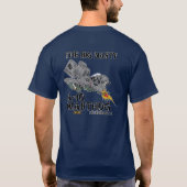 Großes ekliges A-10 Zeichen des Shirt-w/Call T-Shirt (Rückseite)