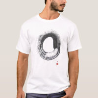 Großes Enso Zen-Kreis-T-Shirt