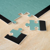 Grosses farbenes Mandala 4-Platz: Aubergreen: Puzzle (Seite)