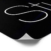 Großes Fenster 1 Poster (Ecke)