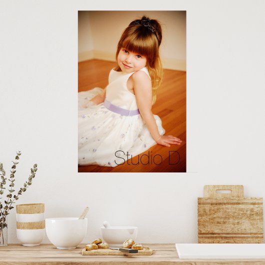 Großes Fenster 2 Poster (Küche)