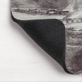 Großes Feuer in Pittsburgh Mousepad (Ecke)