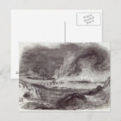 Großes Feuer in Pittsburgh Postkarte (Vorne/Hinten)