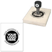 Großes Firmenlogo Gummistempel (Stempel)
