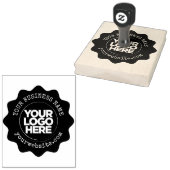 Großes Firmenlogo Gummistempel (Stempel)