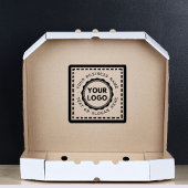 Großes Firmenlogo Gummistempel