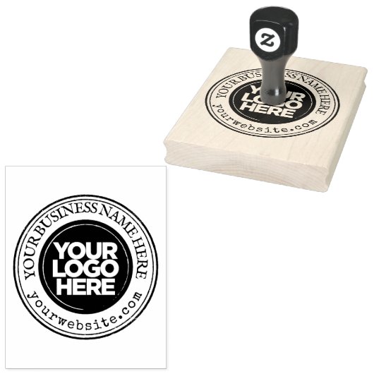 Großes Firmenlogo Gummistempel (Stempel)