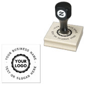 Großes Firmenlogo Gummistempel (Stempel)