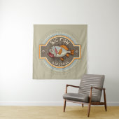Großes Fisch-Bar und Grill-Plakat Wandteppich (Beispiel (Horizontal))