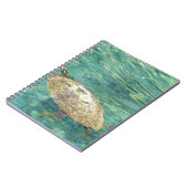 Großes Flussschildkrötenschwimmen Notizblock (Linke Seite)