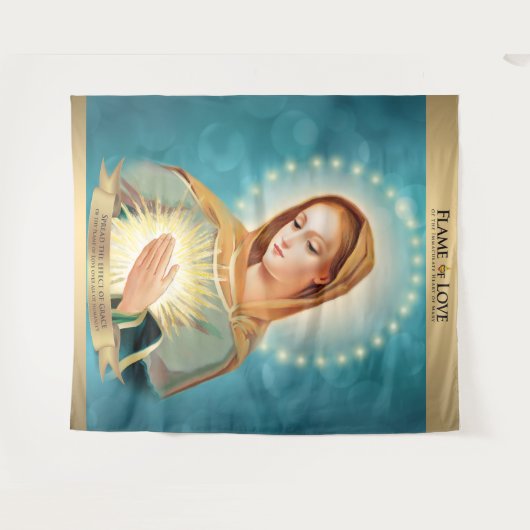 Großes FOL-Symbol Wandteppich (Vorderseite (Horizontal))