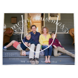 Grosses Foto Frohe Weihnachtsgeschenktaschen Große Geschenktüte