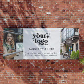 Großes Foto für das benutzerdefinierte Firmenlogo Banner