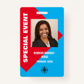 GROSSES FOTO I.D. BESONDERES EREIGNIS AUSWEIS (Vorderseite)