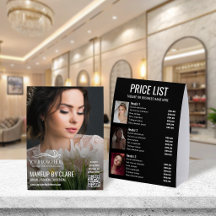 Großes Foto Make-up-Artist-Logo & Preisliste