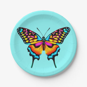 Grosses Frack Butterfly Pappteller