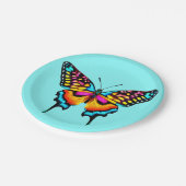 Grosses Frack Butterfly Pappteller (Schrägansicht)