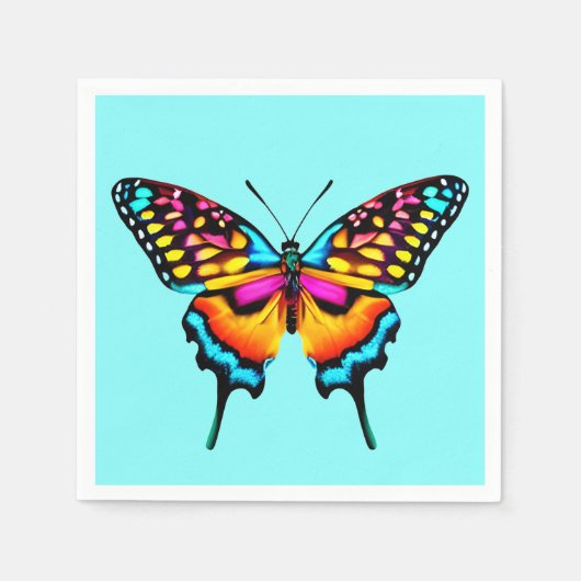 Grosses Frack Butterfly Serviette (Vorderseite)