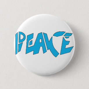 Großes FriedensAbzeichen Button